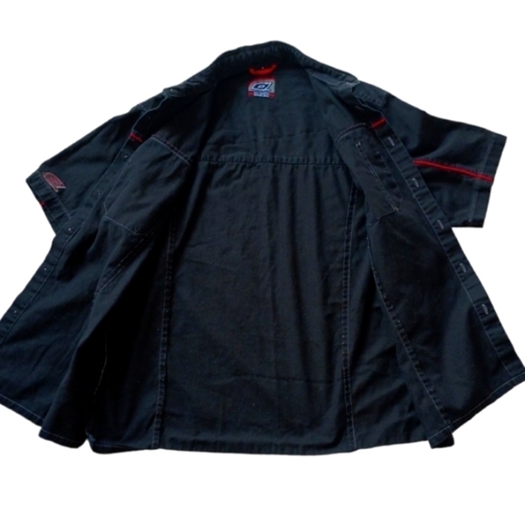 O'NEAL Black Short Sleeved Worker Shirt - Picture 3 of 8